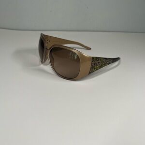 Fendi Brown FS440 Limited Edition Embellished Sunglasses